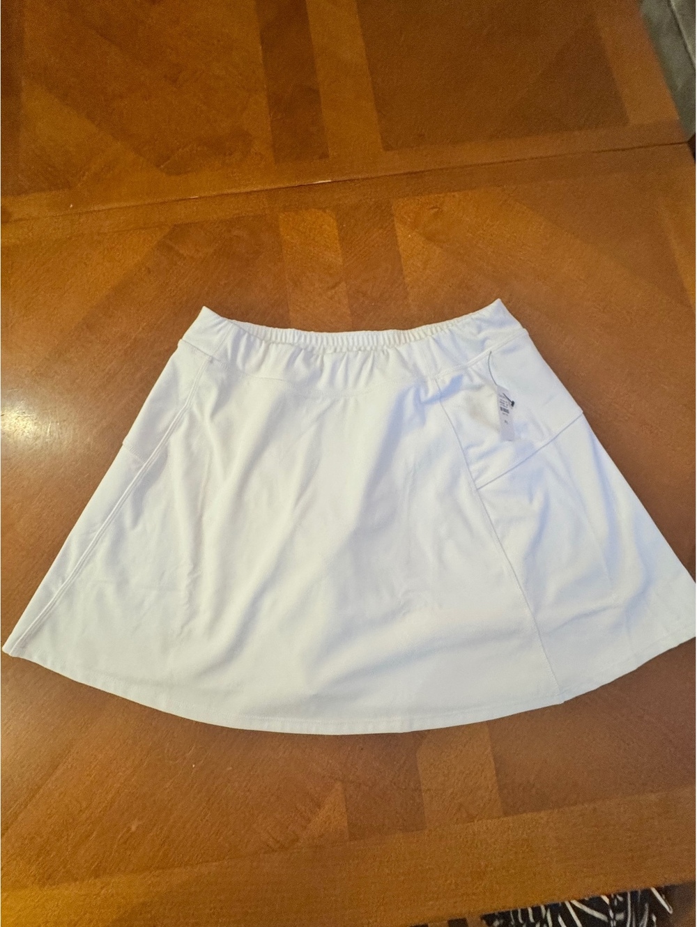 Talbots White Petite Skort Size PL Activewear Skirt 2613